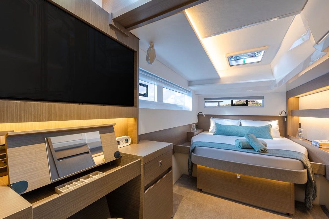 Stateroom below deck